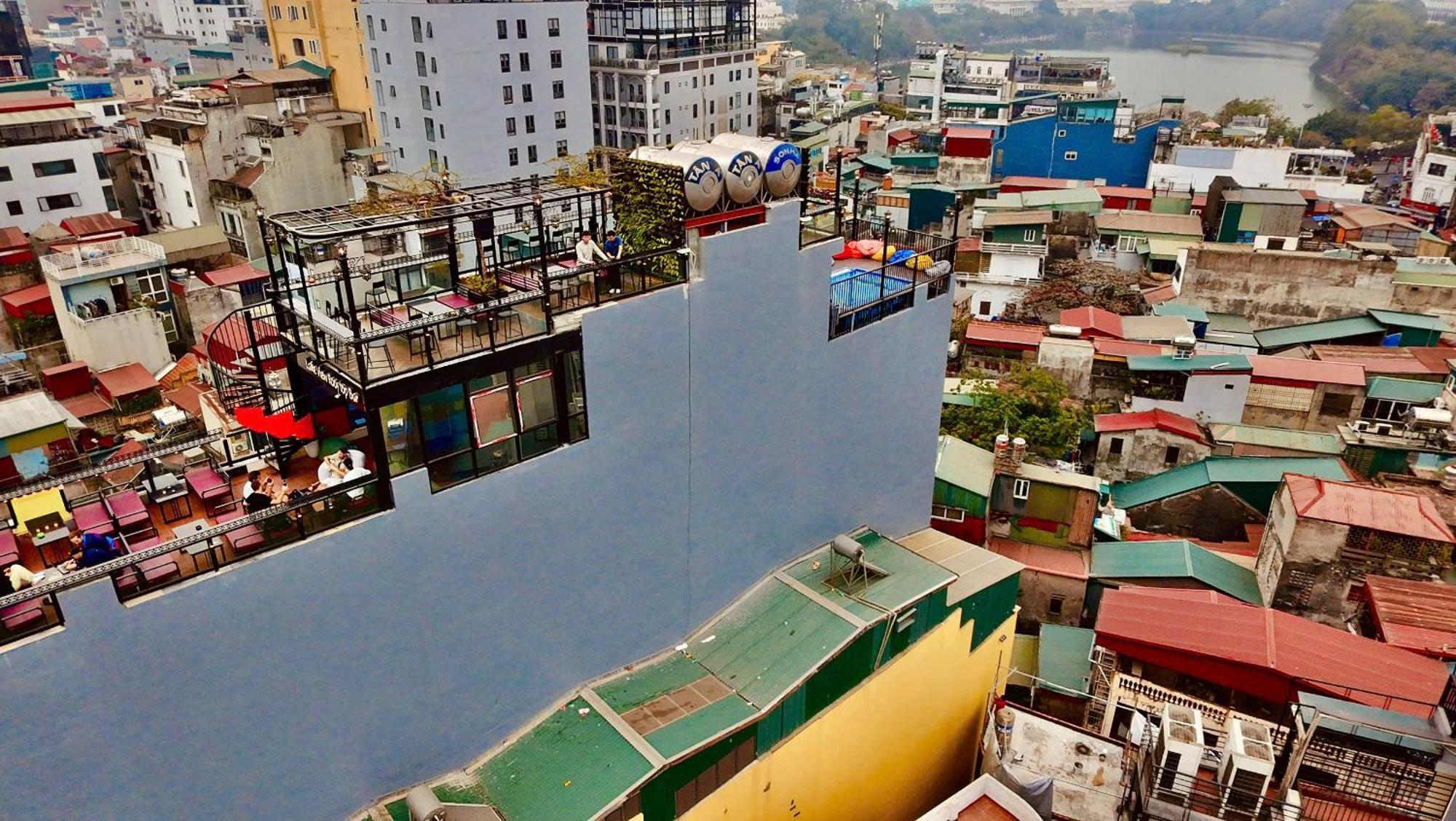Lakeview Backpackers Hostel & Rooftop Bar Hanoi Esterno foto